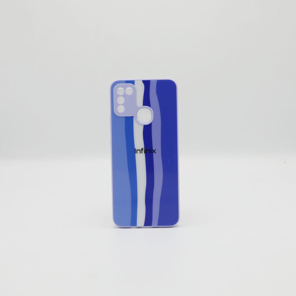 Infinix Mobile Pouch Hot 10 Play Rainbow Purple Rs 350