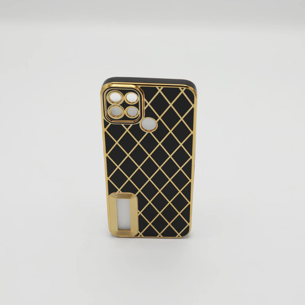 Mi Mobile Pouch C21Y Fancy Chrome Black Rs 500
