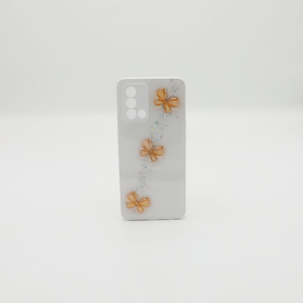 Oppo Mobile Pouch F19 Pro Back Glass White Rs 450