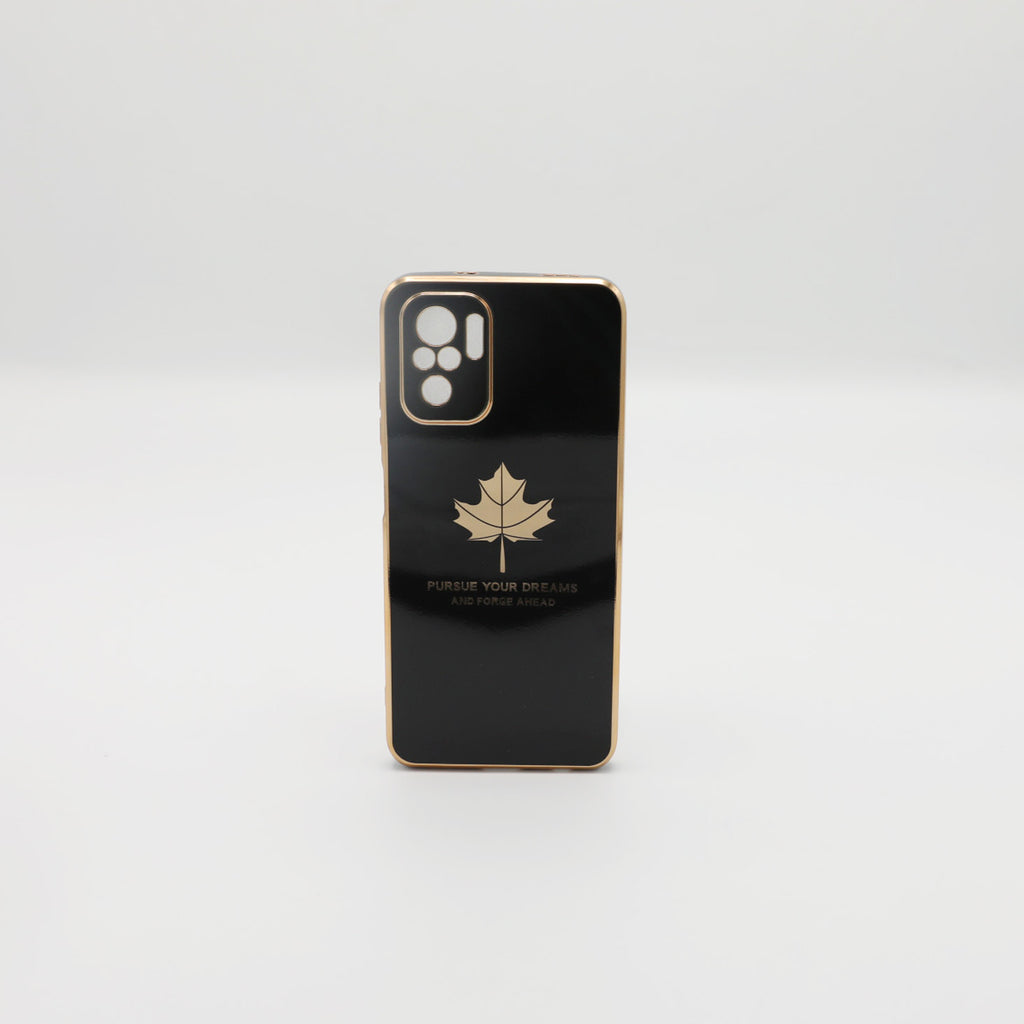 Huawei Mobile Pouch Nova 31 Fancy Chrome Back Leaf Print Black Rs 450