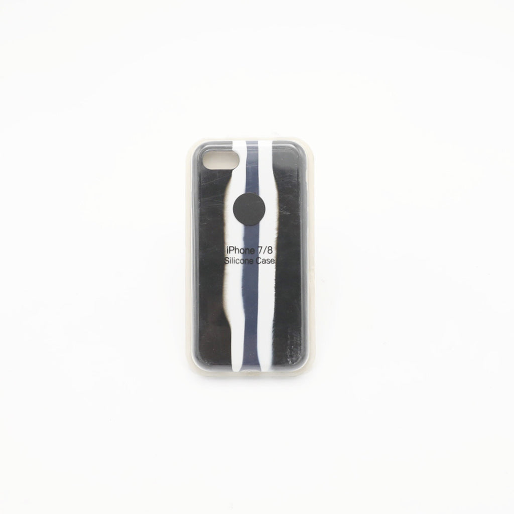 Iphone 7 Silicone Mobile Pouch Black Colorful Rs 600