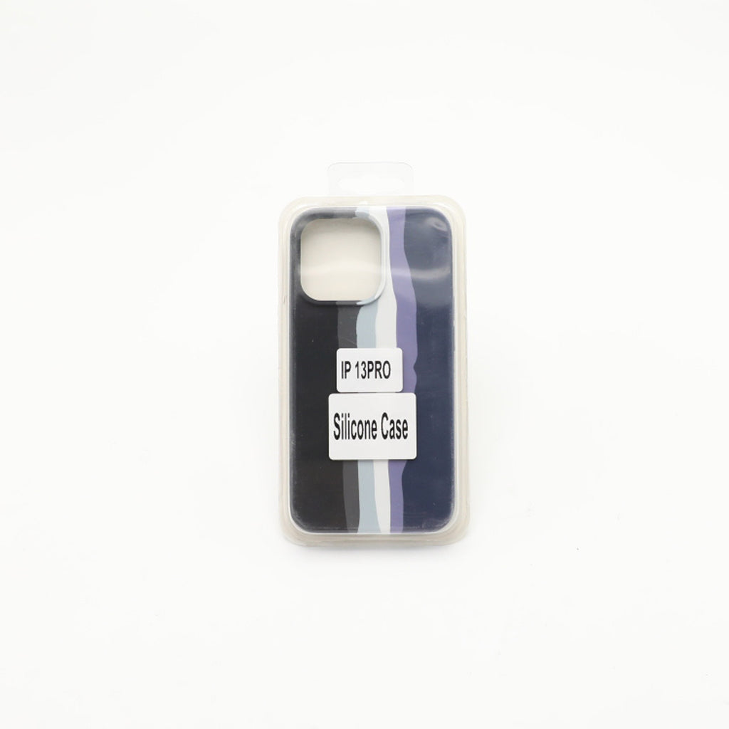 Iphone 13 Pro Silicone Mobile Pouch Black Colorful Rs 600