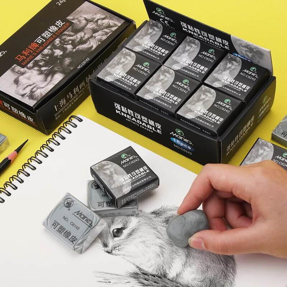 Maries Kneadabale Eraser | For Charcoal, Graphite & Pastels