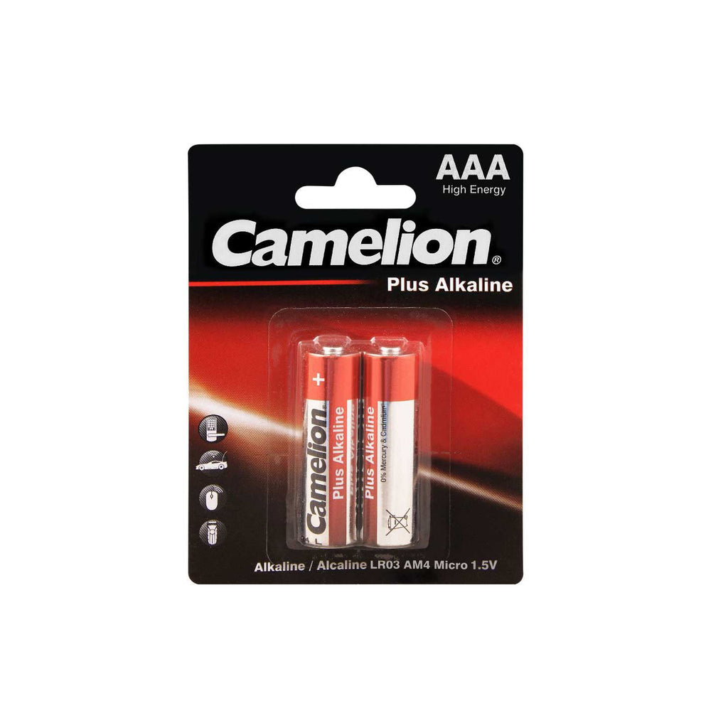 Camelion Cell Plus Alkaline AAA Bullsters Pack Of 2 Cell