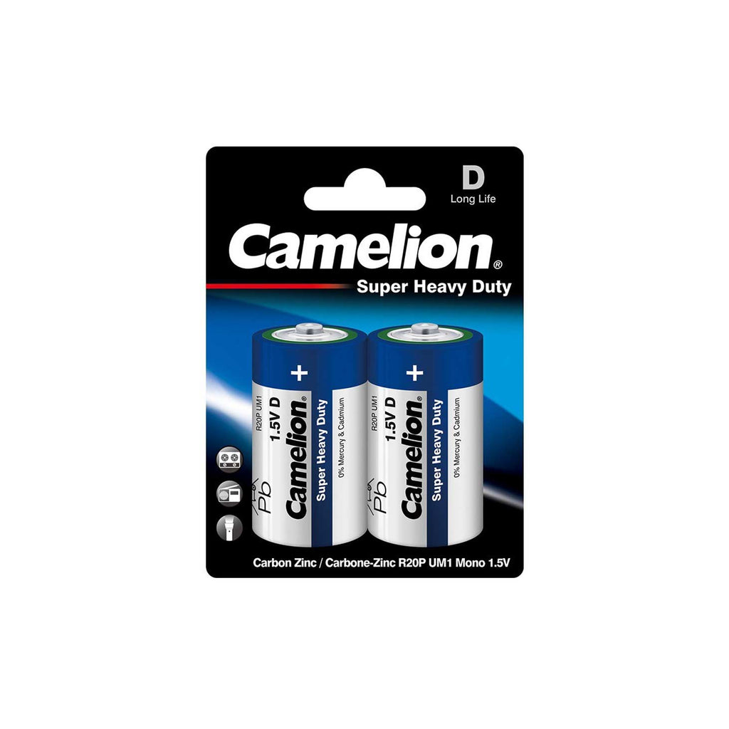 Camelion Cell D Size Bullsters Pack Of 2 Cell