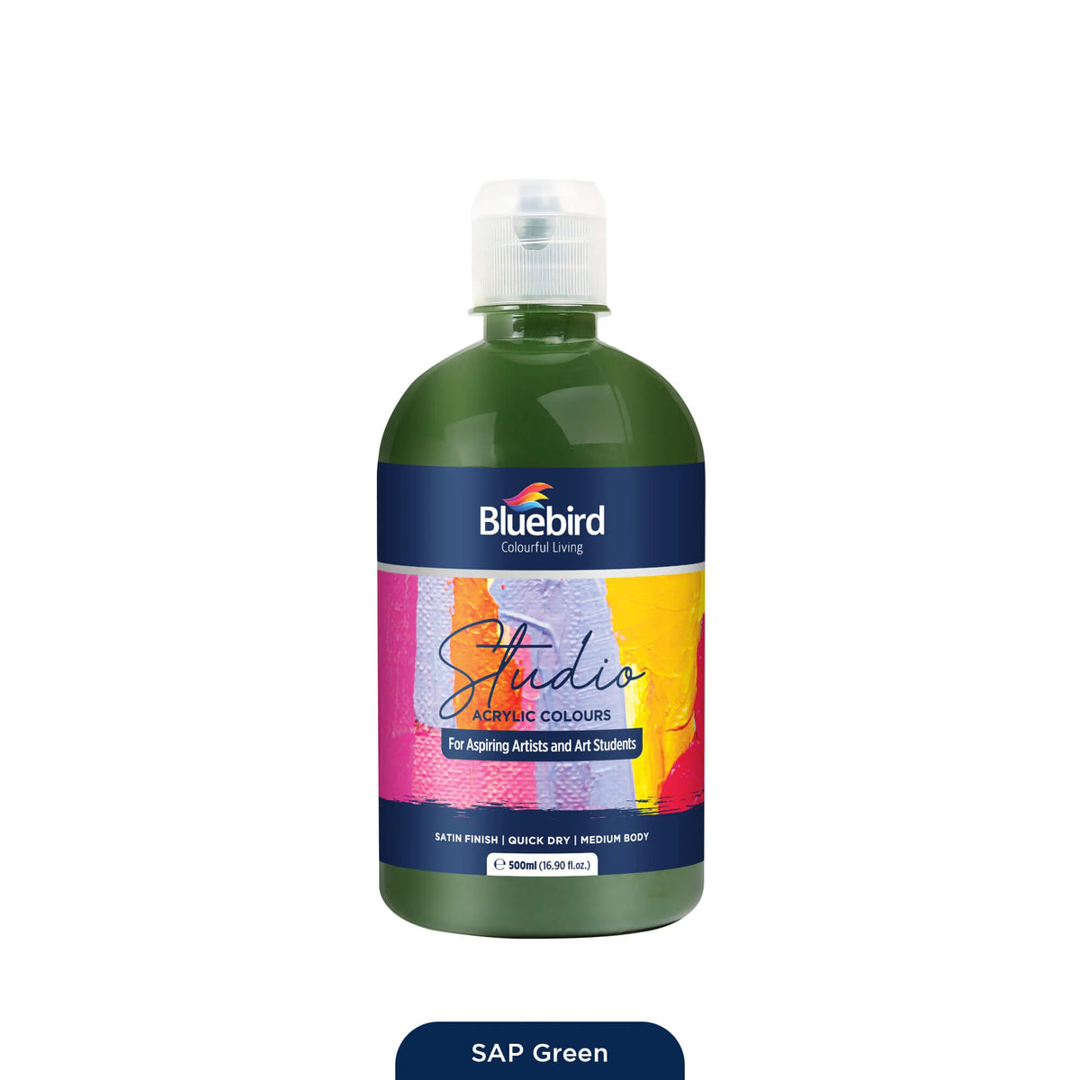Studio Acrylic Primary 500 ml | Sap Green