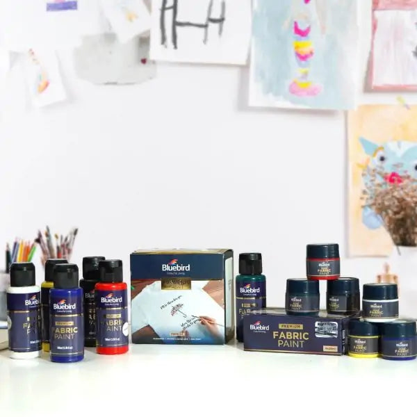 Fabric Paints 25 ml | Set of 6 | Pastel