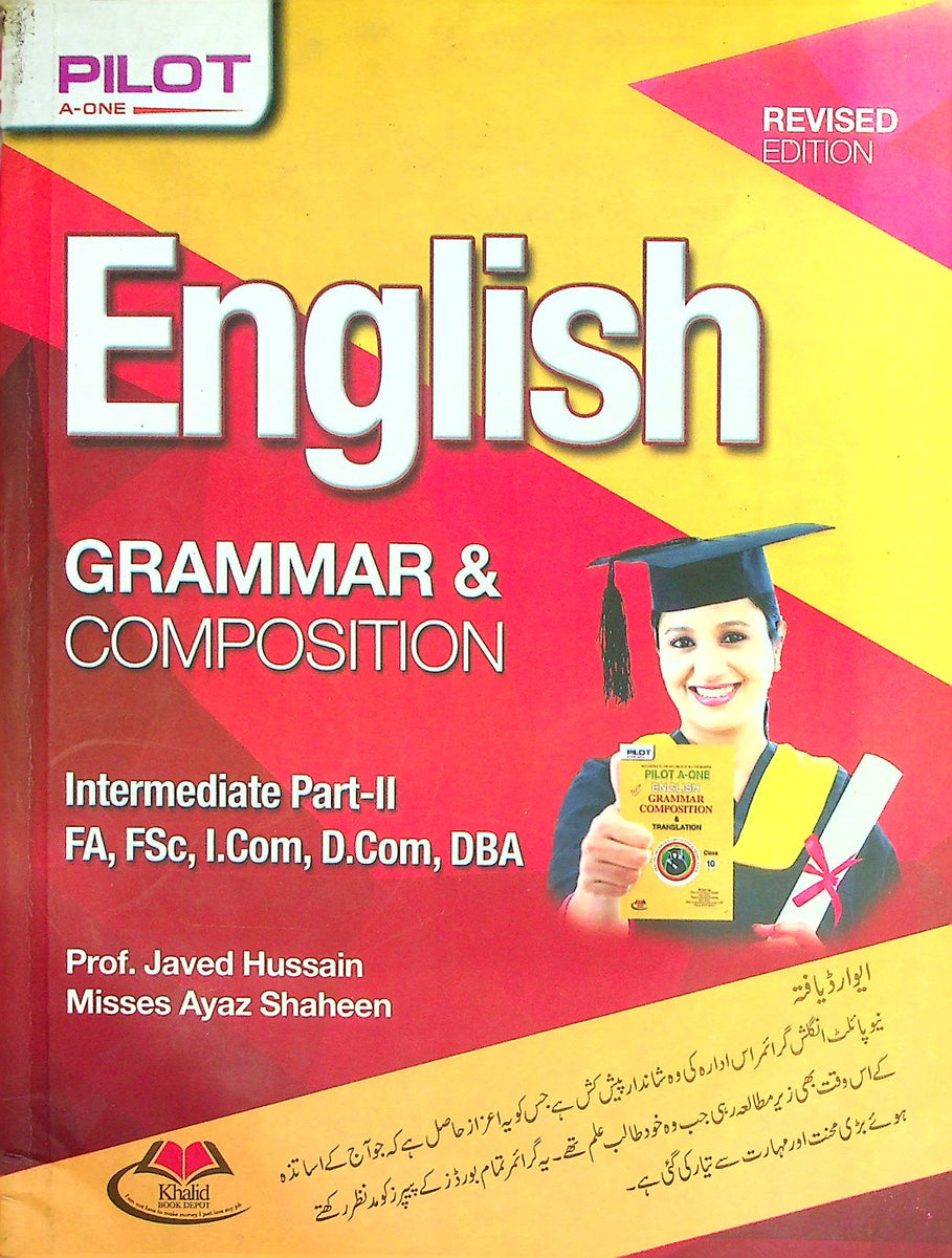 Pilot English Grammar & Composition Class 12 FA FA part 2