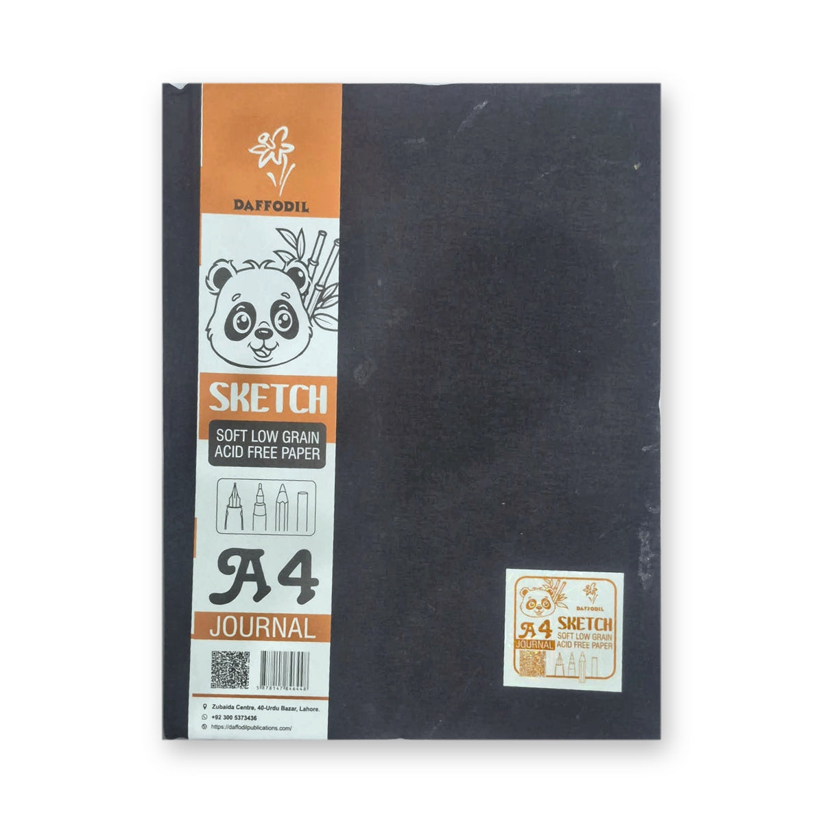 A4 Sketch Journal Hardbound | Daffodil | Soft Low Grain Acid-Free Paper