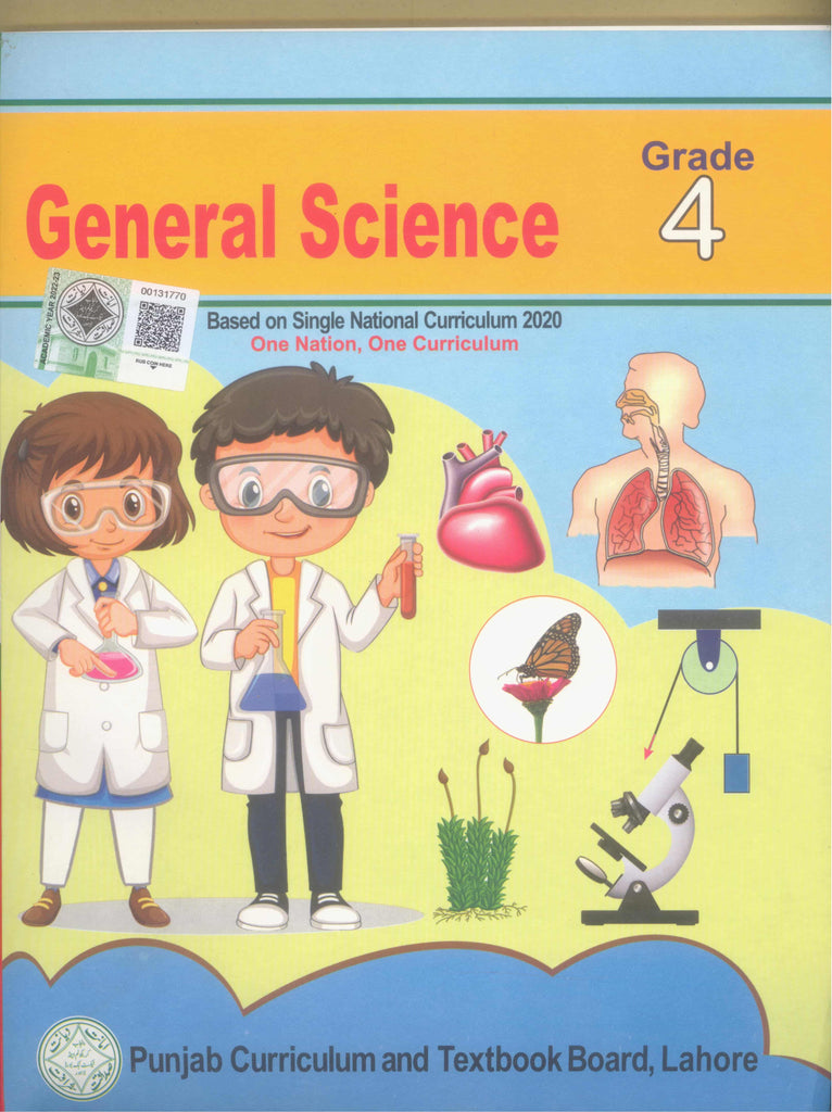 General Science Class 4 English Medium PTB