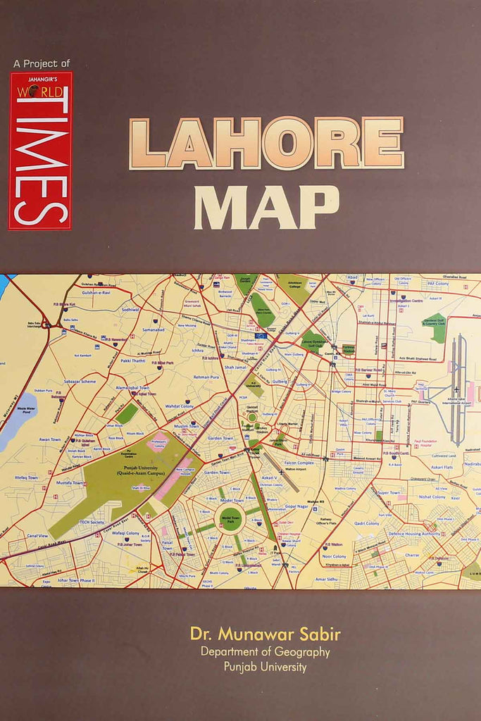 Jbd. Lahore Map