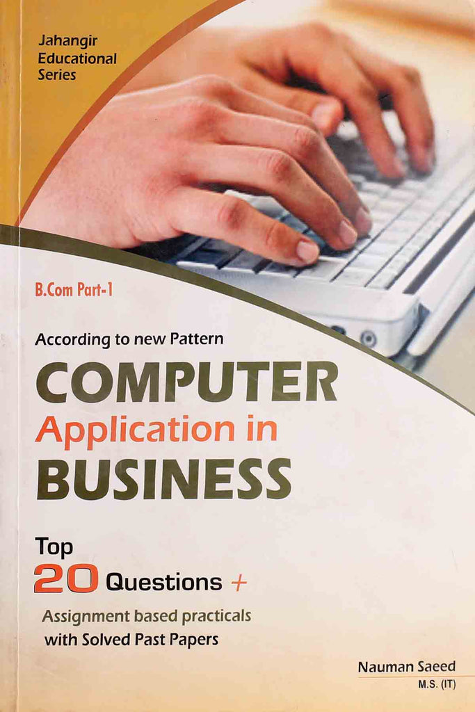 Computer Application in Business B.Com Part 2