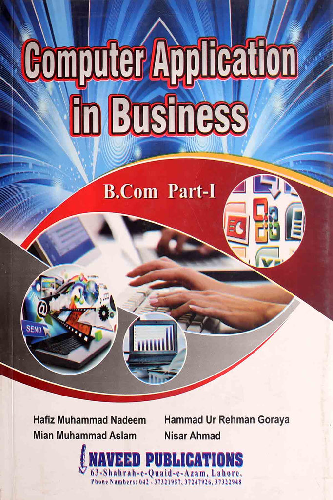 Computer Application in Business B.Com Part 1