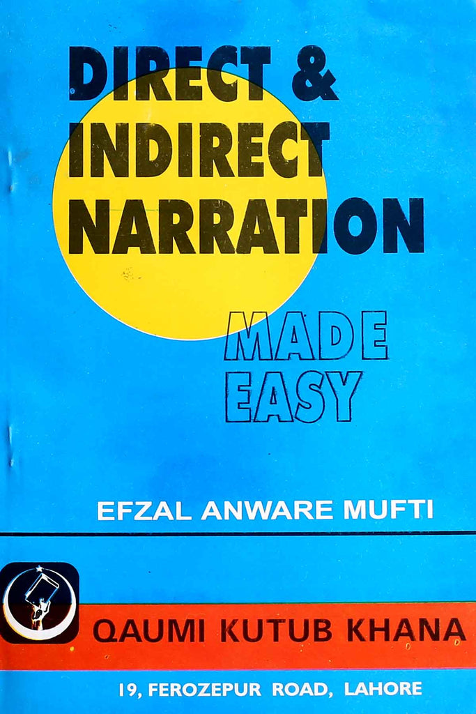 Direct & Indirect Narration Made Easy