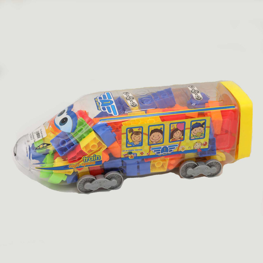 Building Block Train Shape Box – Iftikhar Book Depot