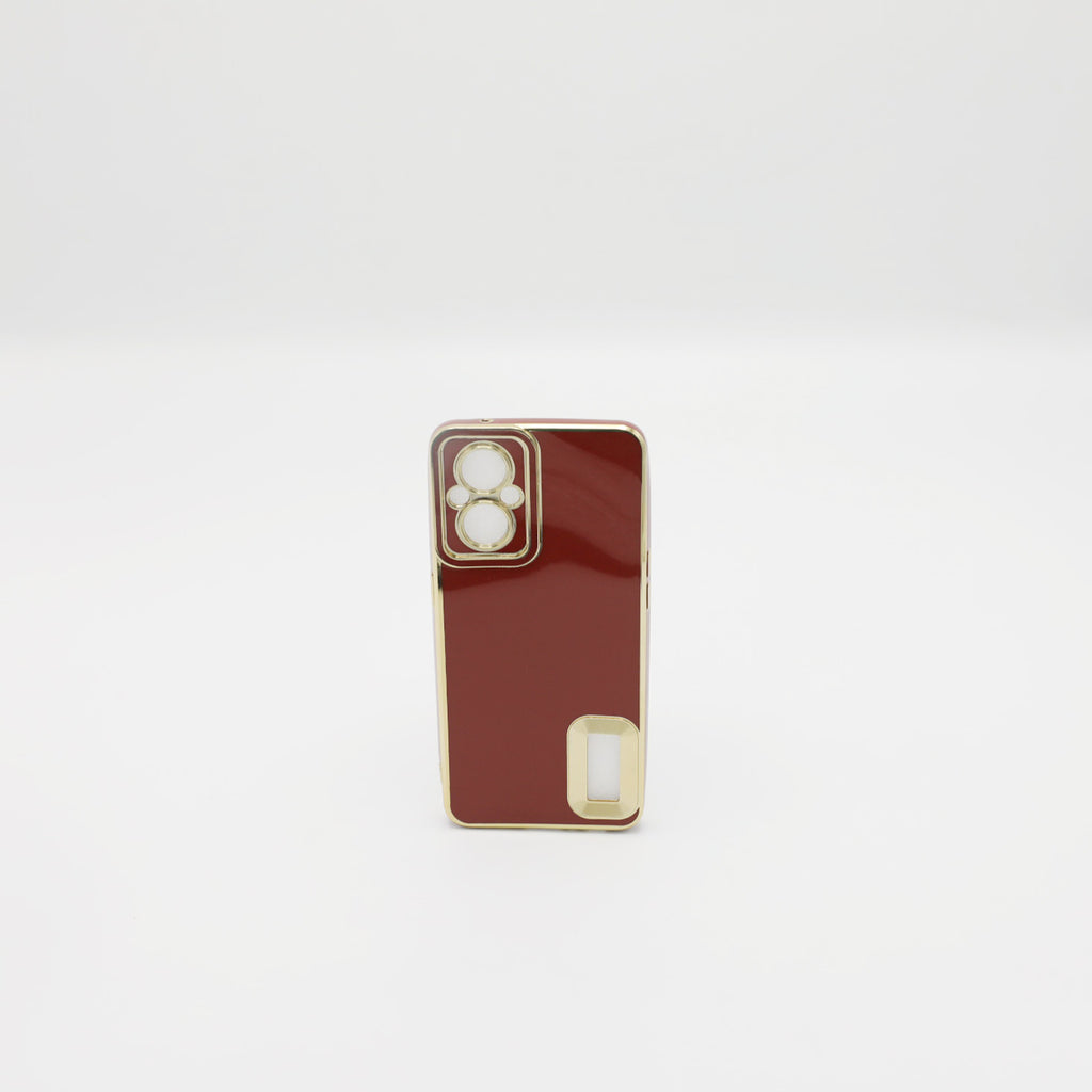 Oppo Mobile Pouch F21 Pro 5G Brown Rs 500