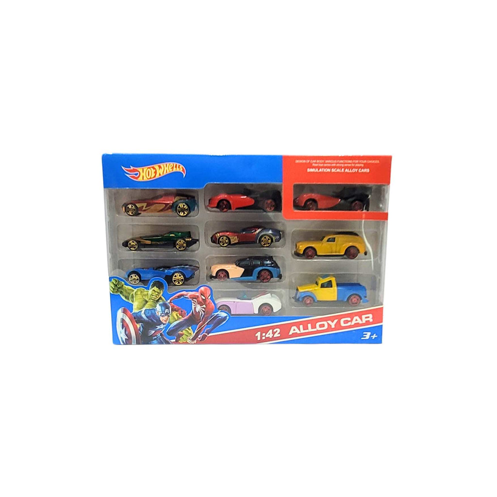 Hot Whells Cars | Set of 10 AVN