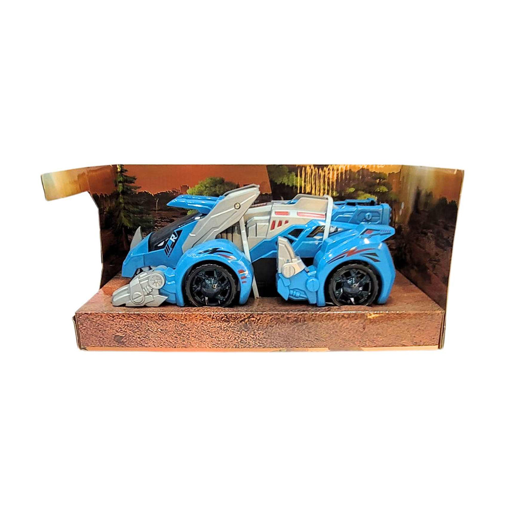 2 In 1 Transformation Jurssic Dinosaur Led Car Light Blue Rs 4000