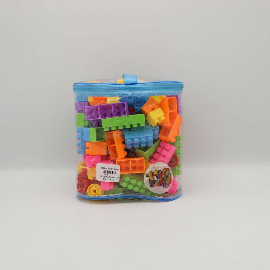 Building Block Set In a Transparent Silicon Bag