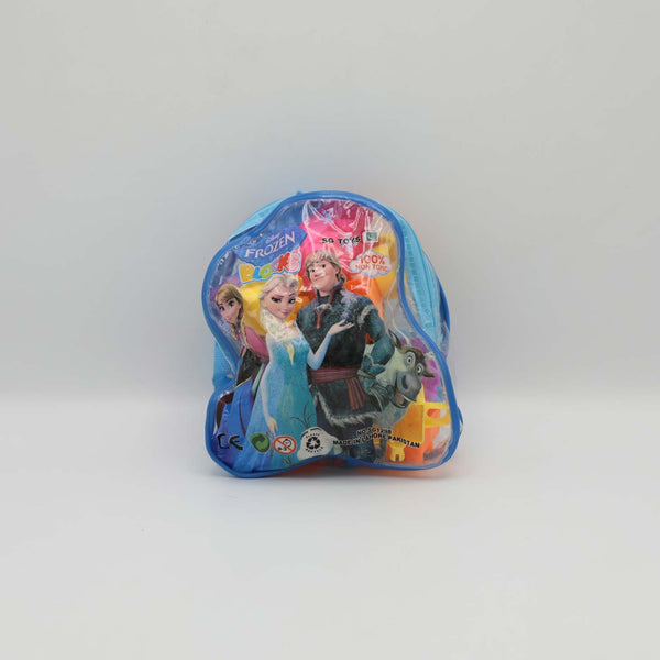 Building Block In a Transparent Silicon Bag