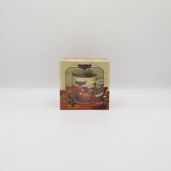 Ceramic Car Mug with Off White Cartoon Theme