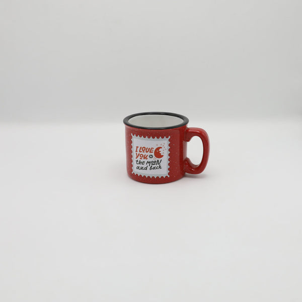 Passionate Love: Ceramic Mug in Red