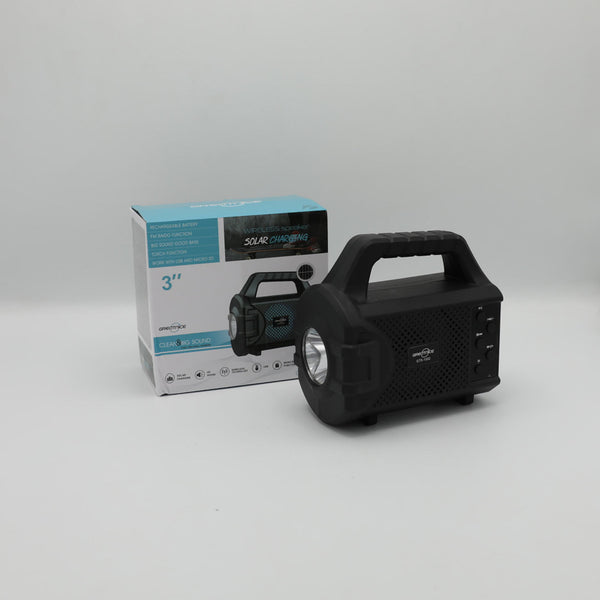 Greatnice Wireless Speaker 3 Inch Solar Charging No GTS-1552 Rs 2200