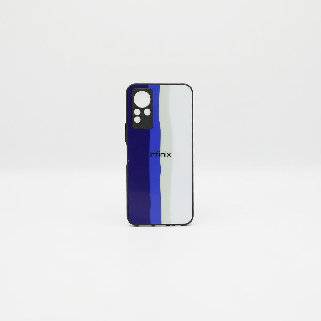 Infinix Mobile Pouch Note 12 Rainbow Black Blue & White Rs 350