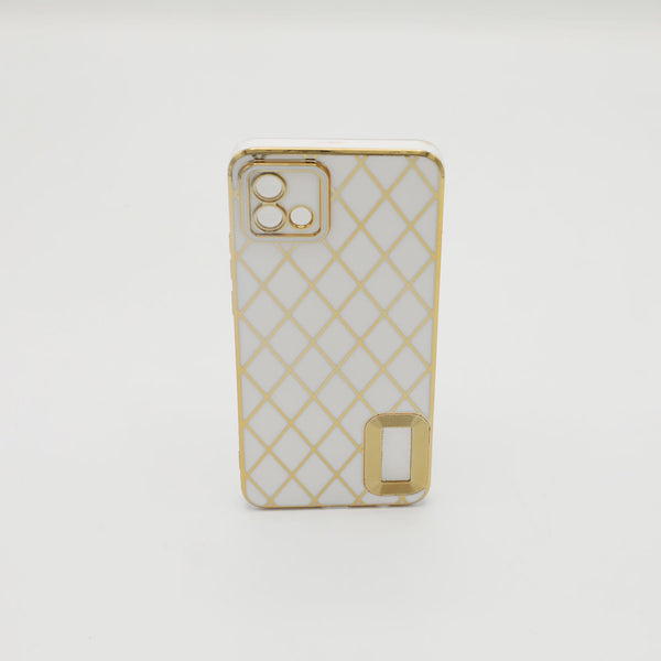 Oppo Mobile Pouch A16K Fancy Chrome White Rs 500