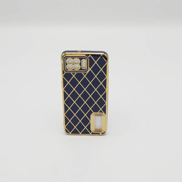 Oppo Mobile Pouch F17 Fancy Chrome Blue Rs 500