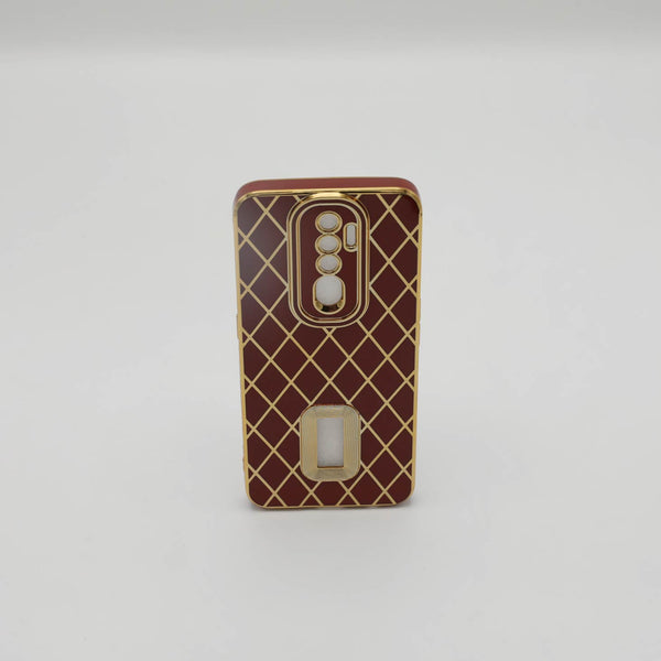 Oppo Mobile Pouch A5 2020 Fancy Chrome Brown Rs 500