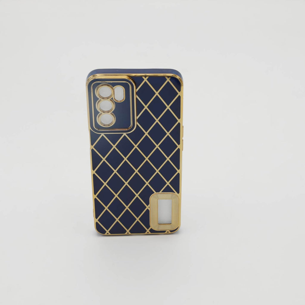 Oppo Mobile Pouch A16 Fancy Crom Blue Rs 500