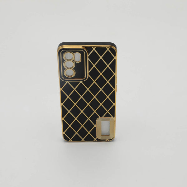 Oppo Mobile Pouch A16 Fancy Chrome Black Rs 500