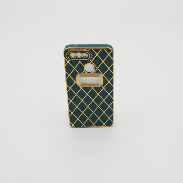 Oppo Mobile Pouch F9 Fancy Chrome Green Rs 500