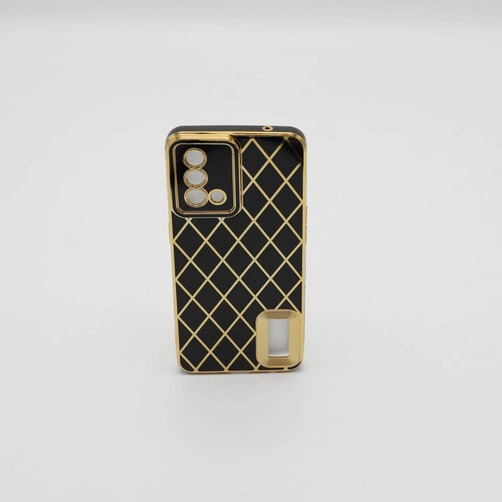 Oppo Mobile Pouch F19 Fancy Chrome Black Rs 500