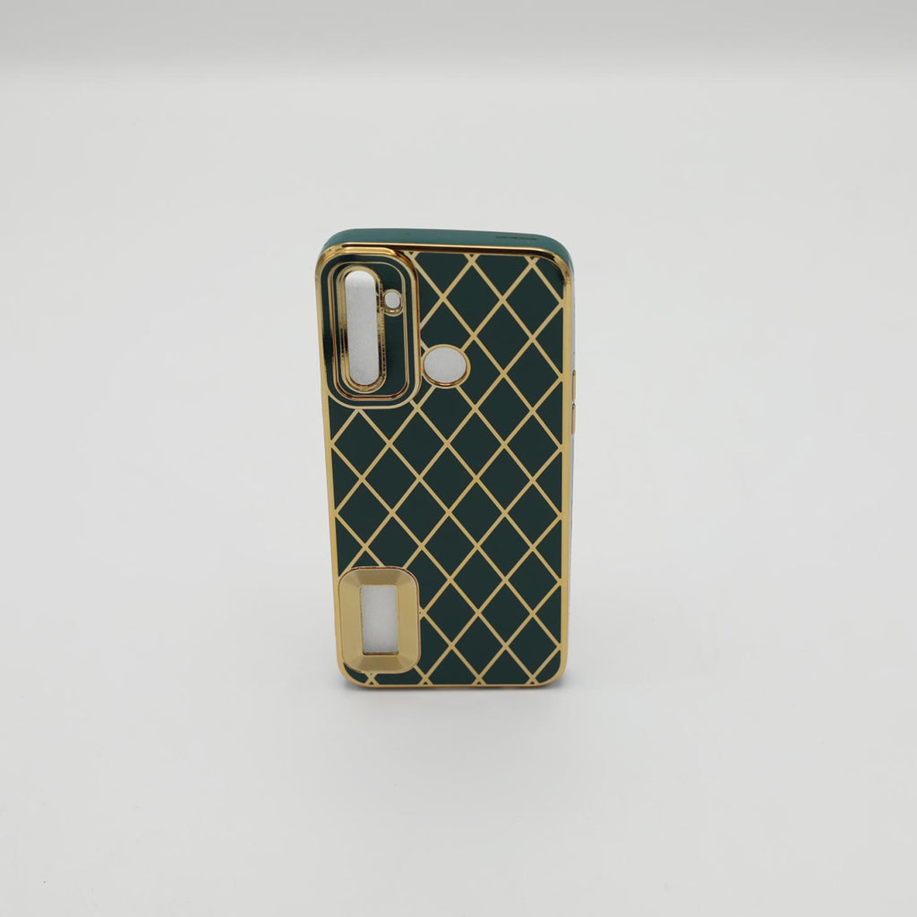 Oppo Mobile Pouch Realme5 Fancy Chrome Green Rs 500