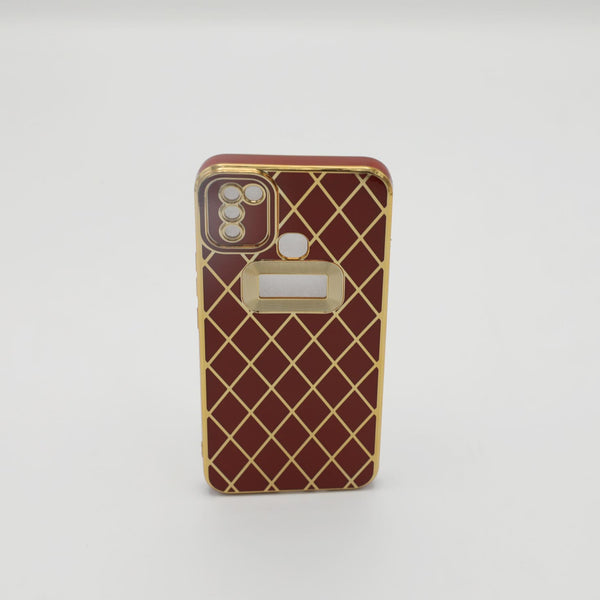 Oppo Mobile Pouch Smart5 2020 Fancy Chrome Brown Rs 500