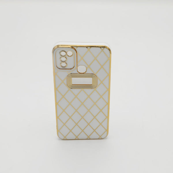 Oppo Mobile Pouch Smart5 2020 Fancy Chrome White Rs 500