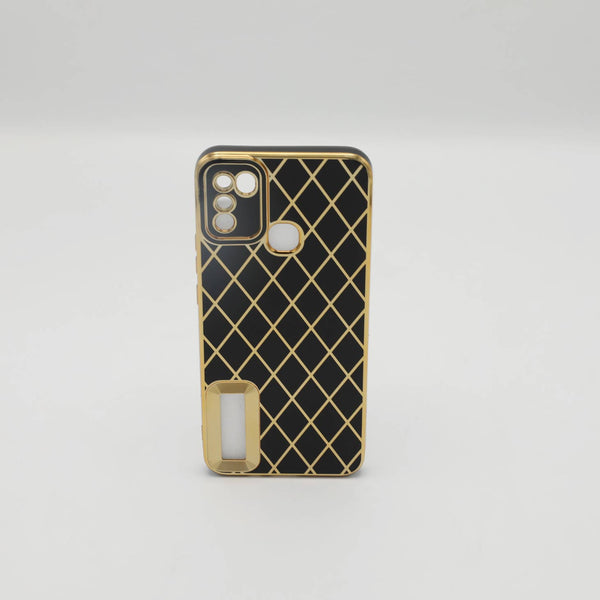 Infinix Mobile Pouch Hot9 Play Fancy Chrome Black Rs 500