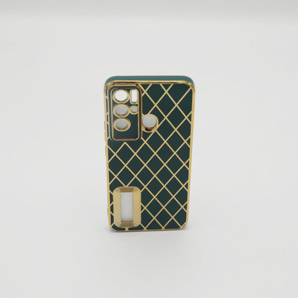 Infinix Mobile Pouch Pova Neo Fancy Chrome Green Rs 500