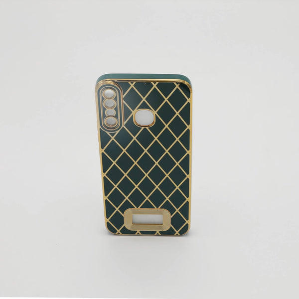 Infinix Mobile Pouch Hot 8 Fancy Chrome Green Rs 500
