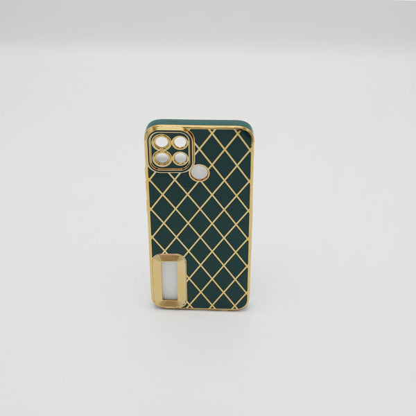 Mi Mobile Pouch C21Y Fancy Chrome Green Rs 500