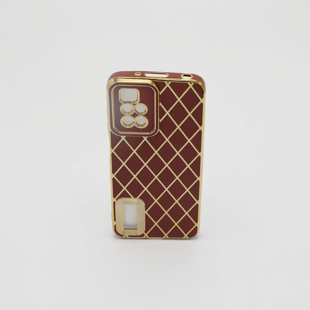 Mi Mobile Pouch Rm10 2022 Fancy Chrome Brown Rs 500