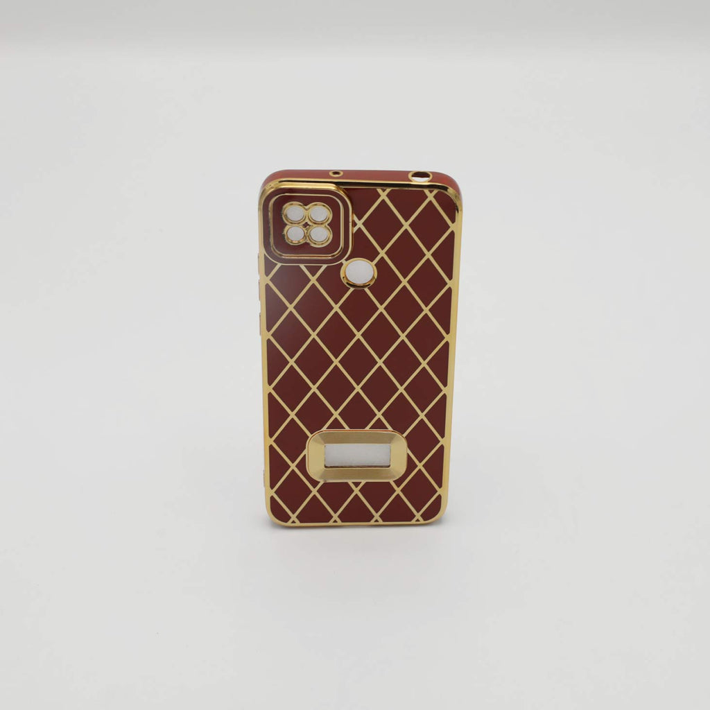 Mi Mobile Pouch Rm10A Fancy Chrome Brown Rs 500