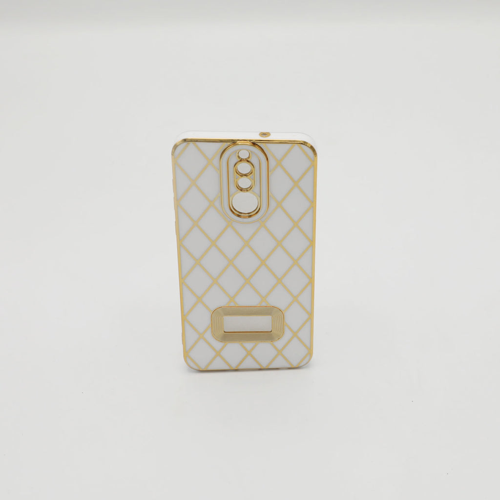 Huawei Mobile Pouch Mate10 Lite Fancy Chrome White Rs 500
