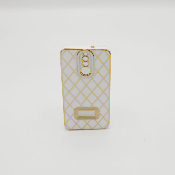 Huawei Mobile Pouch Mate10 Lite Fancy Chrome White Rs 500