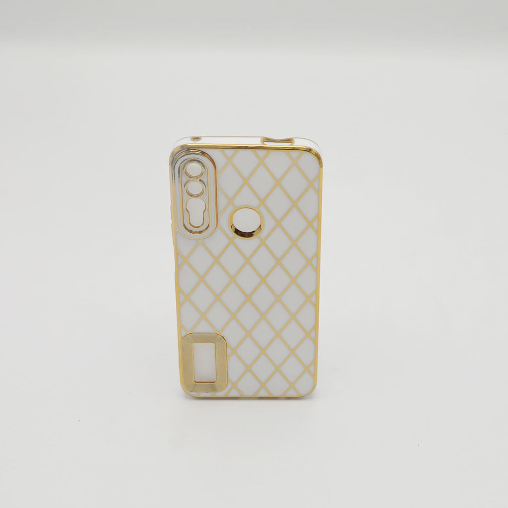 Huawei Mobile Pouch Y6 Prime 2019 Fancy Chrome White Rs 500