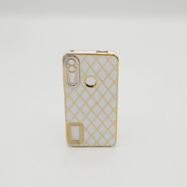 Huawei Mobile Pouch Y6 Prime 2019 Fancy Chrome White Rs 500