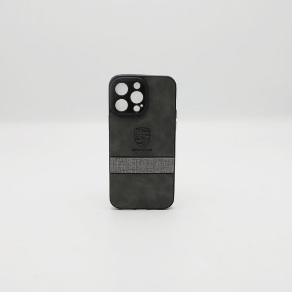Iphone Mobile Pouch 14 Pro Max Leather Gray Rs 250