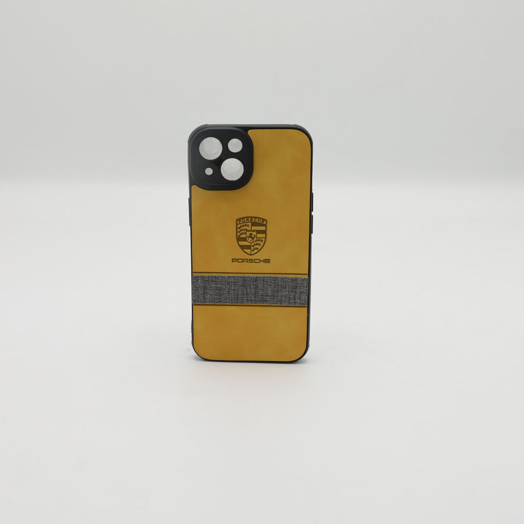 Iphone Mobile Pouch 14 Leather Yellow Rs 250